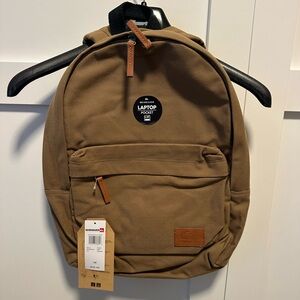 Quiksilver Brown Backpack with Laptop Compartment